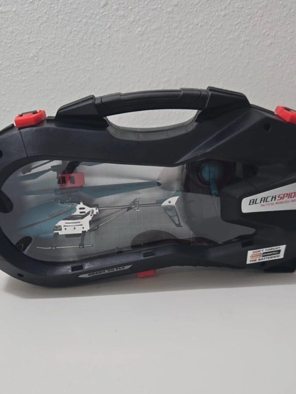 Black Spider-XT Micro Tactical Wireless Indoor Helicopter